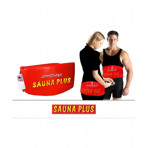 حزام الساونا الحراري Sauna Plus للتنحيف وشد البطن